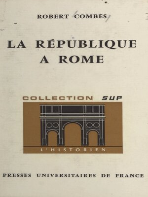 cover image of La République à Rome